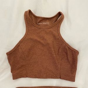 Outdoor Voices Matching Set - leggings and crop top